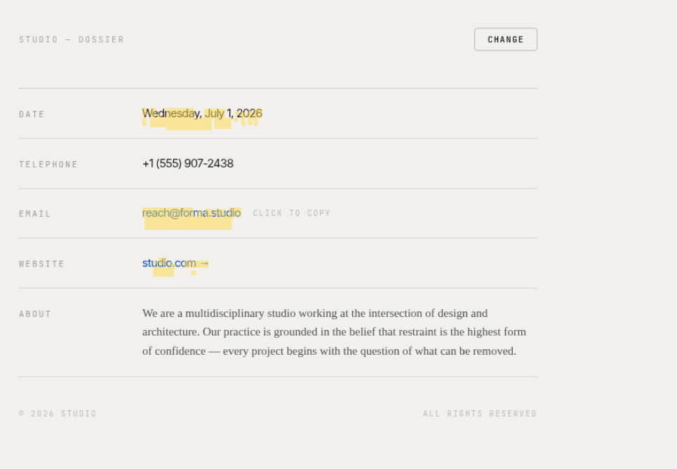 Placeholder — recapture: dynamic text highlighted in yellow in the Step view
